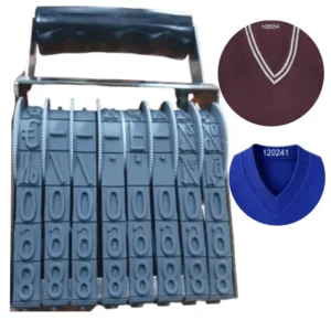 8 Digit Uniform Numbering Stamp