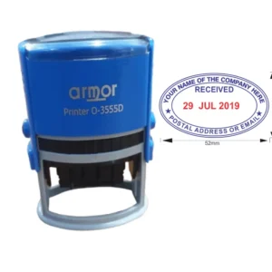 Oval Dater Stamp Nairobi
