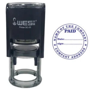 Paid Self-Ink Stamp