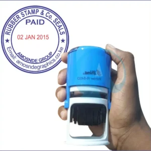 Smart Paid Rubber Stamp