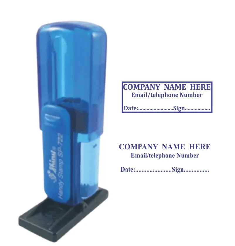 digital stamp - Pocket Size Rubber stamp - notary public stamp kenya