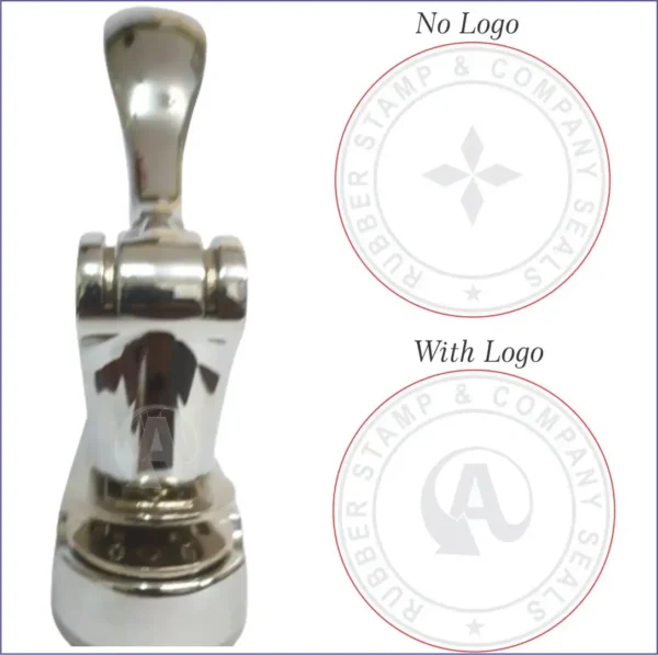desktop company seal - Premium Silver Company Seal Maker