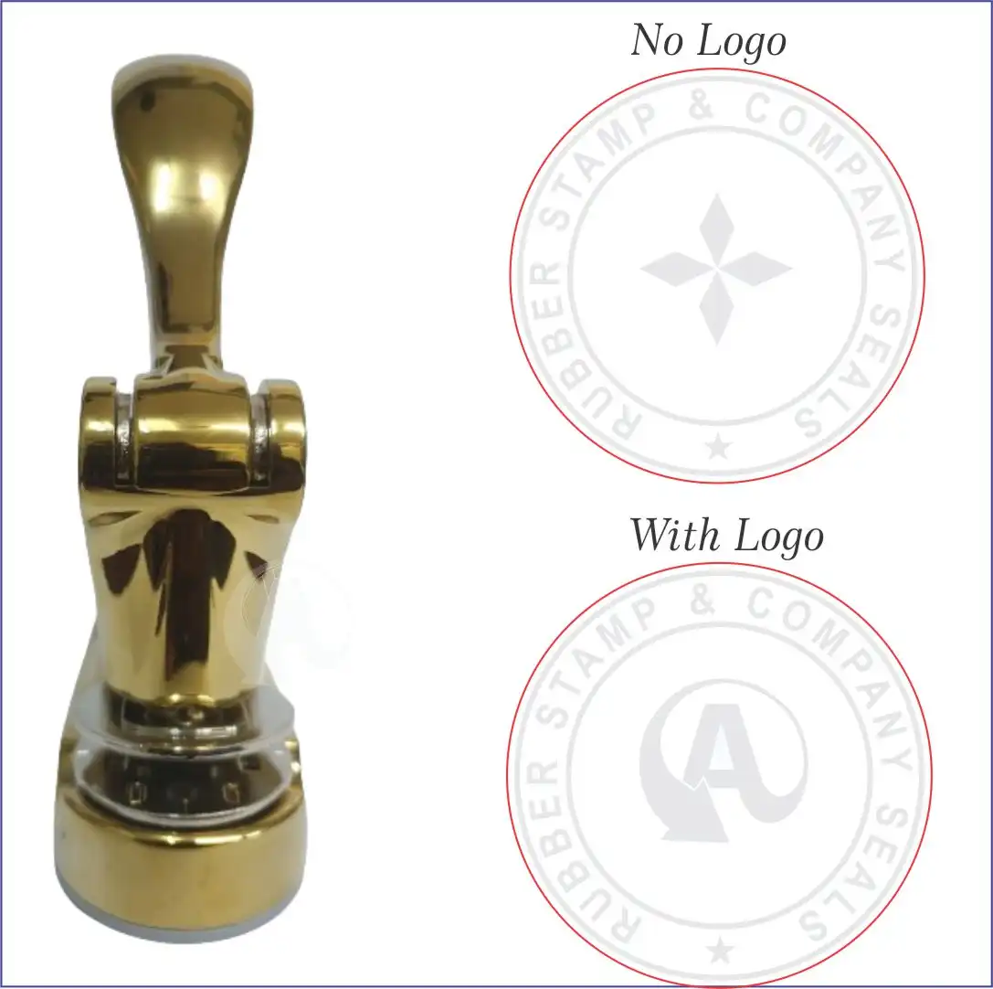 company seal stamp - Valuable Golden Heavy Duty Company Seal Stamp