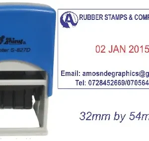 Dazzling Office Rubber Stamp