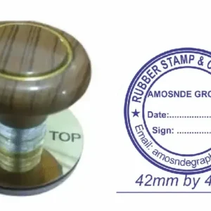 Simple Round Stamp