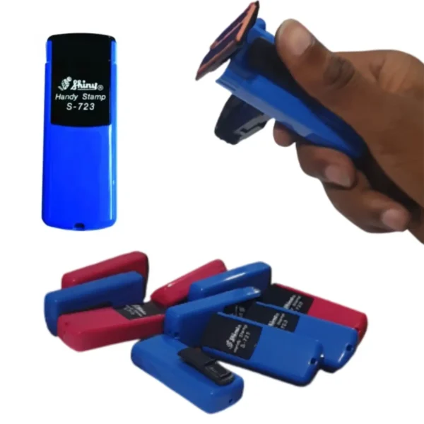 Signature Rubber Stamp pocket sized self inking and customised with your details